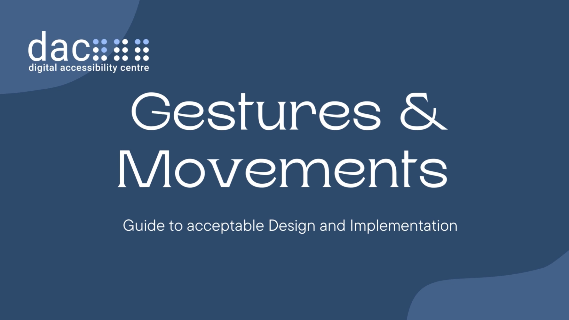 Gestures And Movements